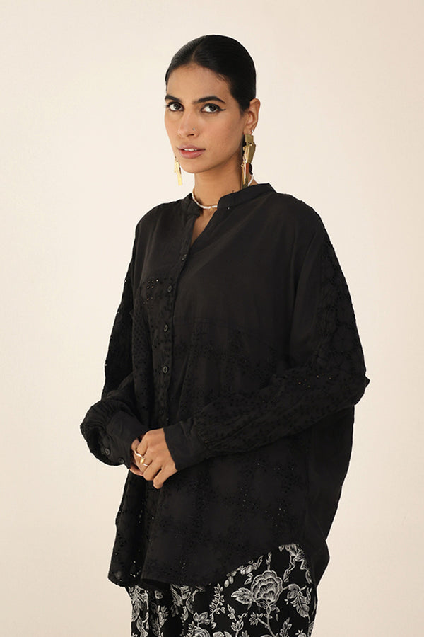 Spring Fling lacy Cutwork Top