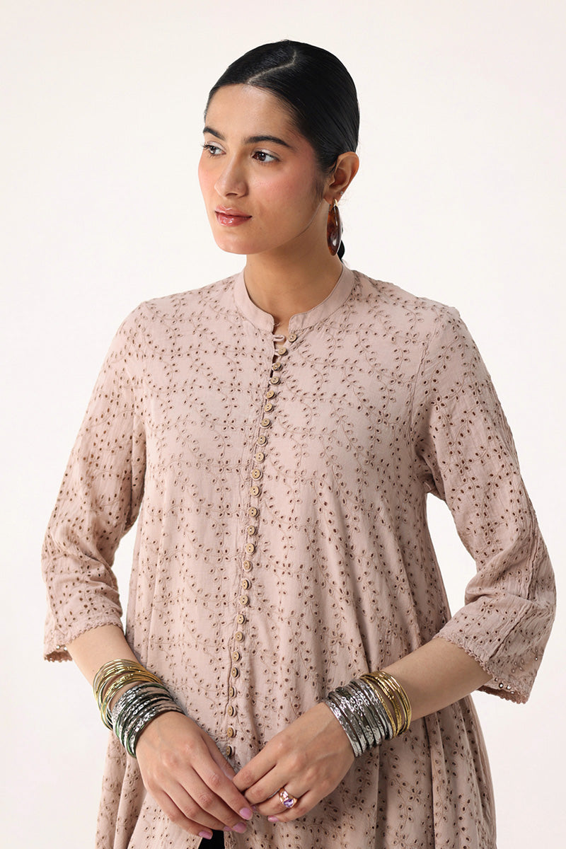 Spring Fling Schiffli Frock