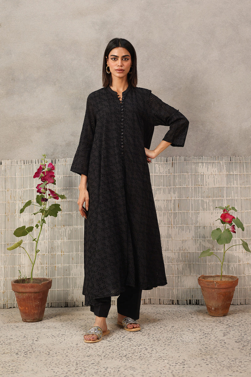 Spring Fling Schiffli Frock