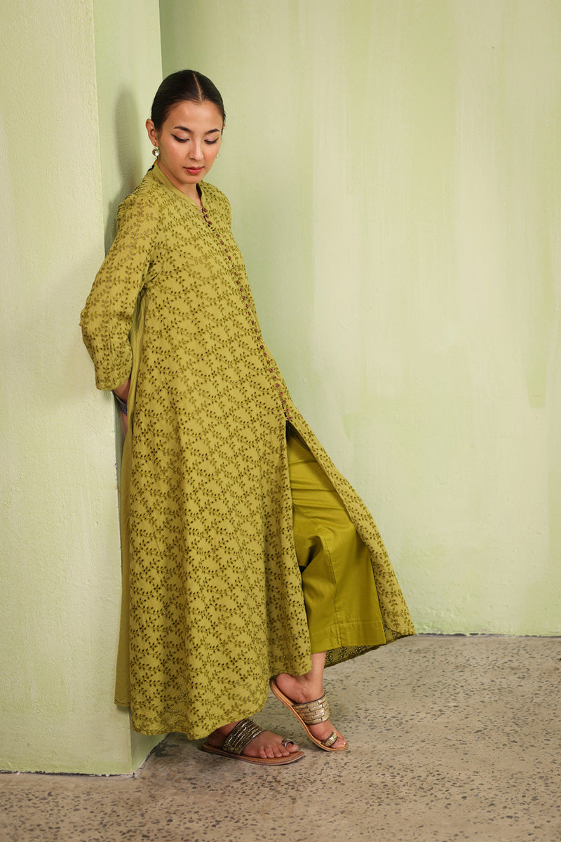 Spring Fling Schiffli Frock