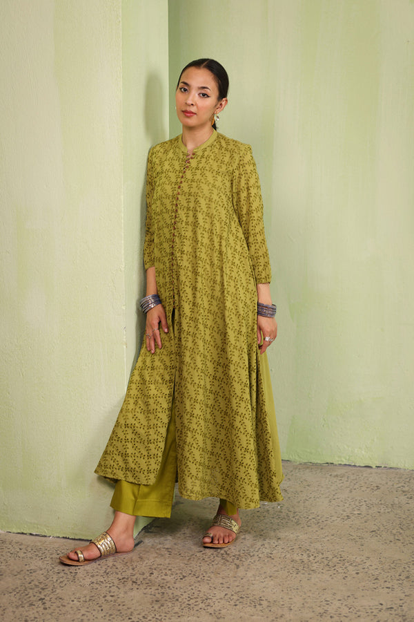 Spring Fling Schiffli Frock