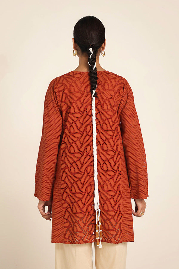 Spring Fling Schiffli Style Top