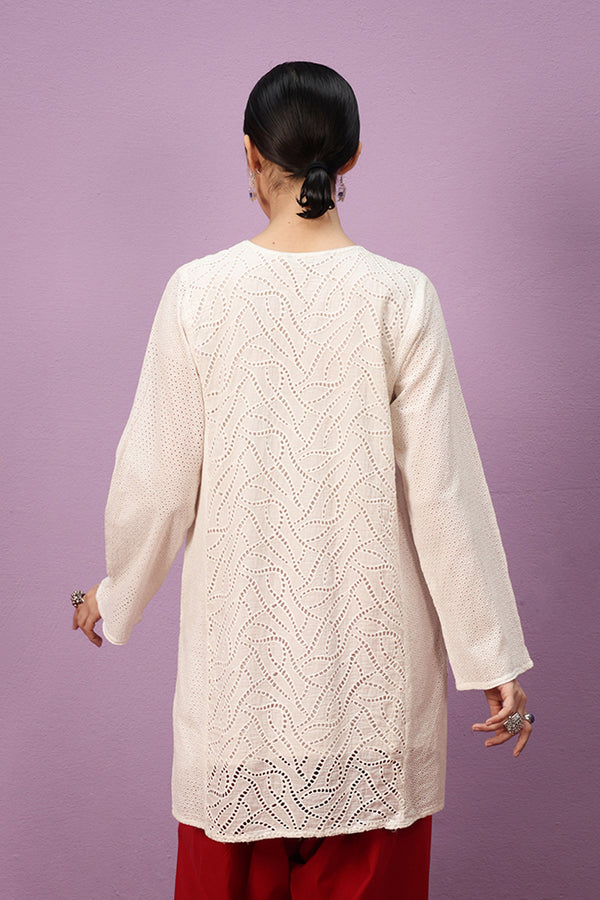 Spring Fling Schiffli Style Top