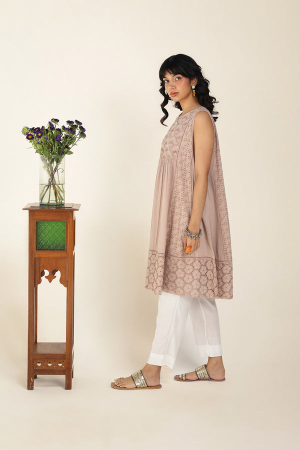 Spring Fling Schiffli Frock