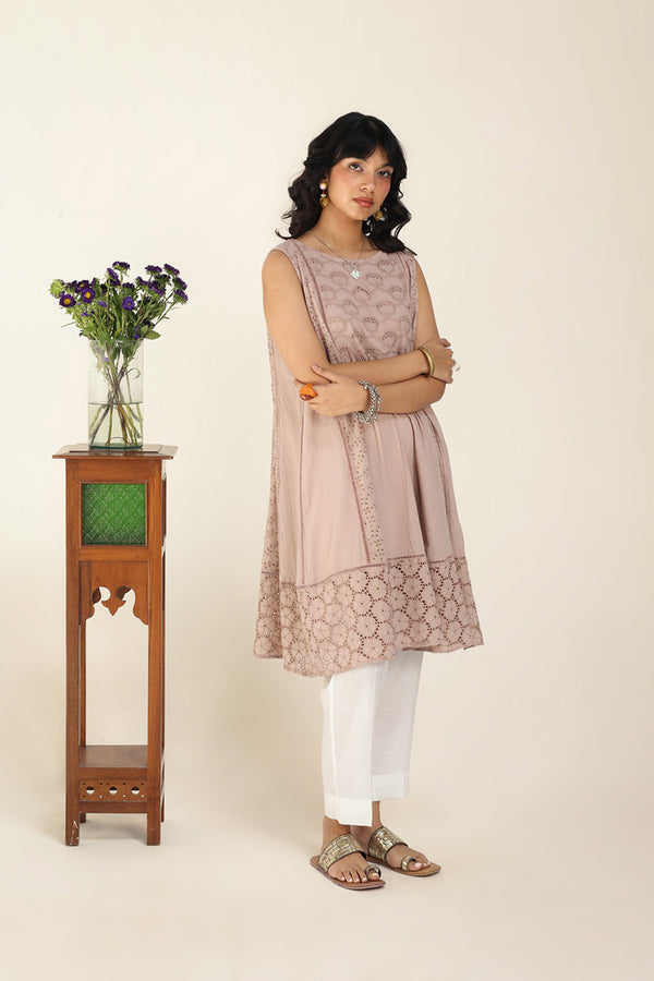 Spring Fling Schiffli Frock