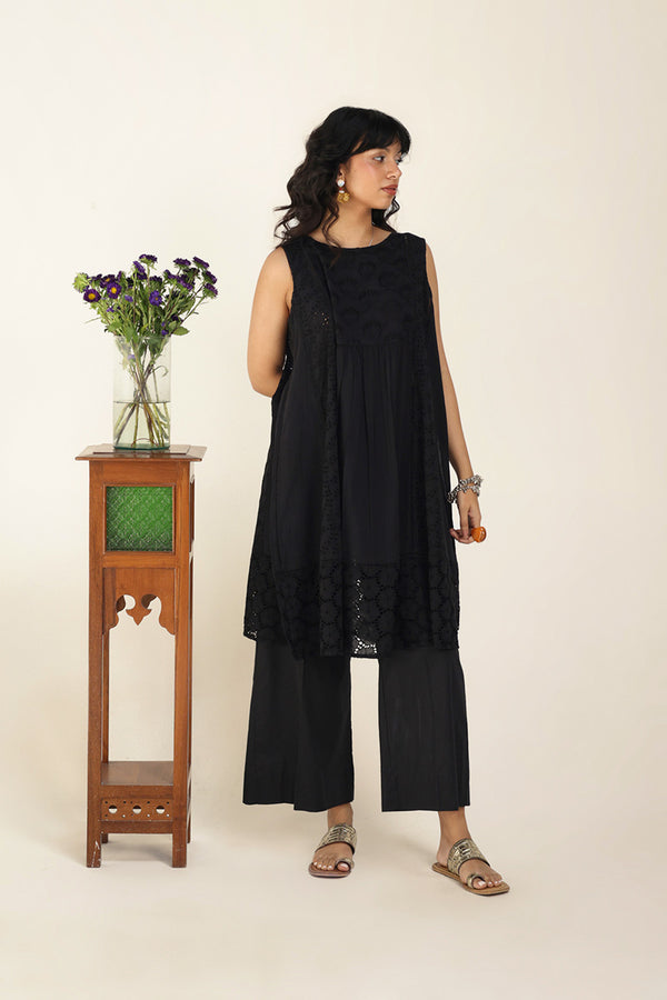 Spring Fling Schiffli Frock