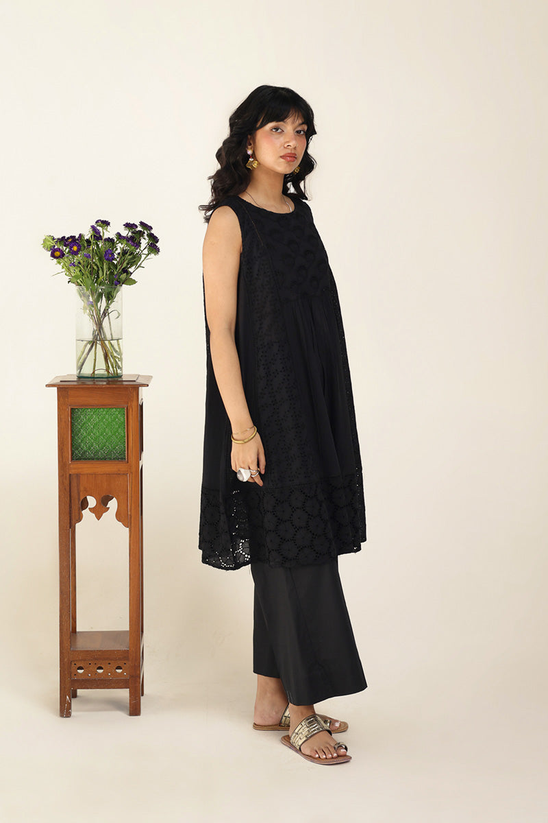 Spring Fling Schiffli Frock