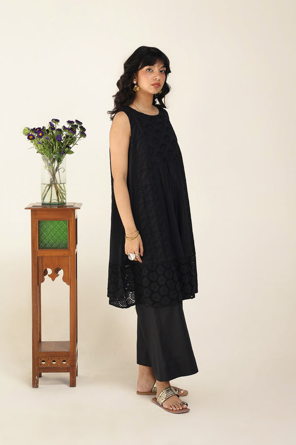 Spring Fling Schiffli Frock