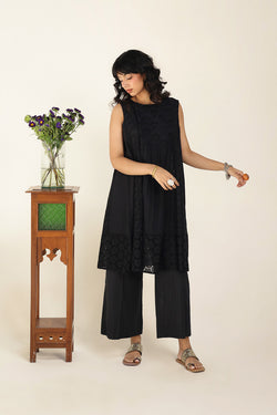 Spring Fling Schiffli Frock