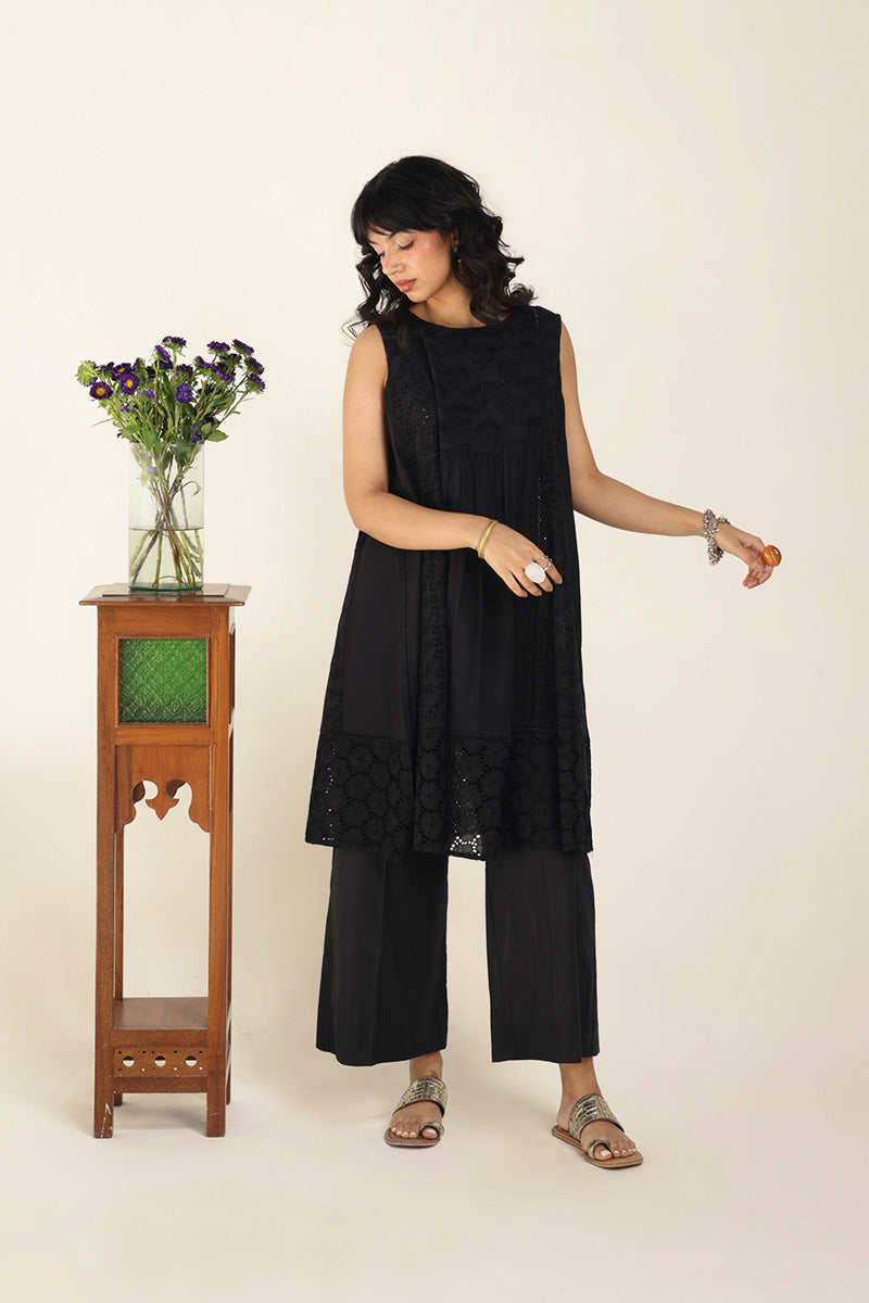 Spring Fling Schiffli Frock