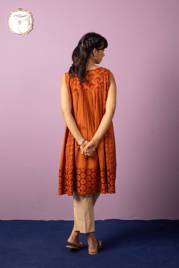 Spring Fling Schiffli Frock