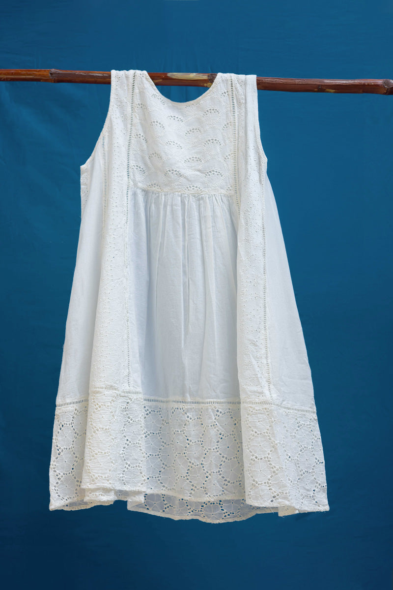 Spring Fling Schiffli Frock