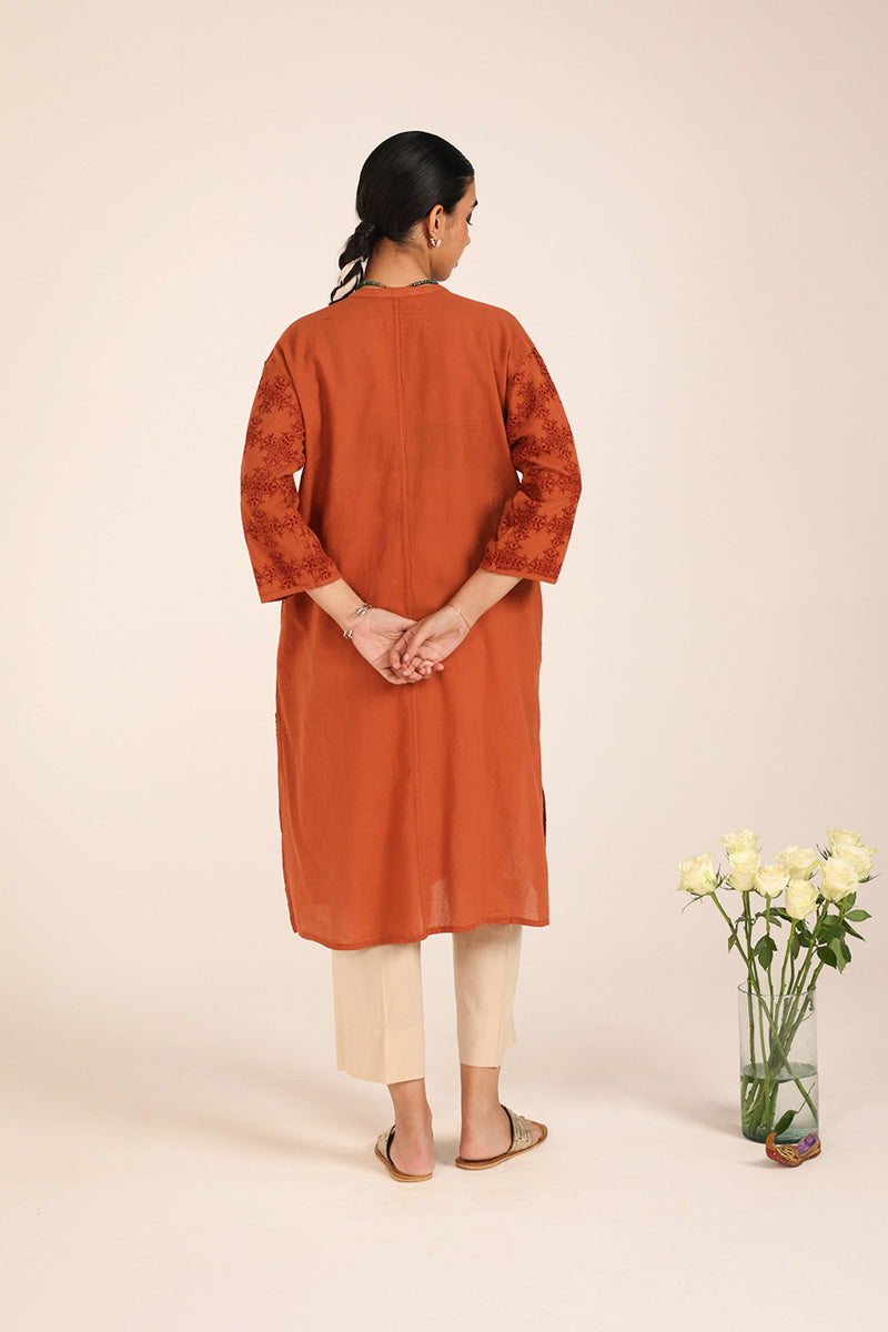 Spring Fling Schiffli Whispers Kurta