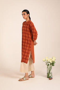 Spring Fling Schiffli Whispers Kurta