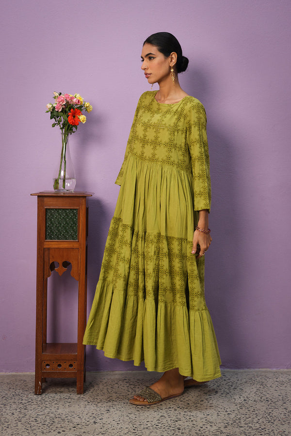 Spring Fling Heirloom Tiered Frock