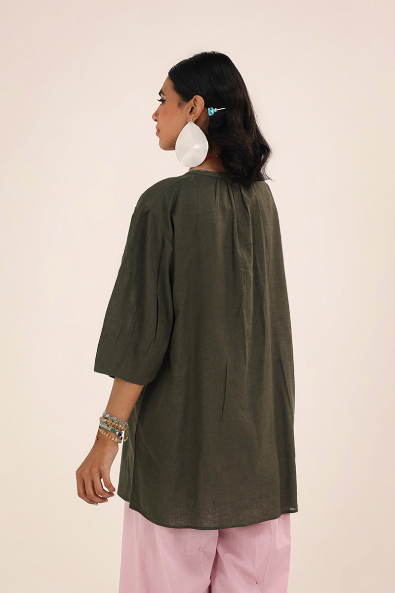 Minimal Linen Love Top