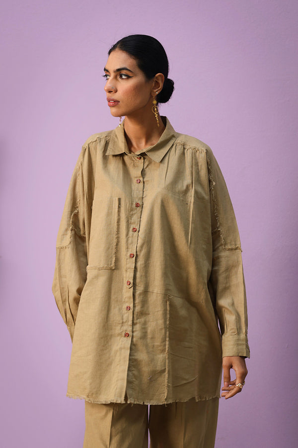 Linen Love Frill and Flair Top