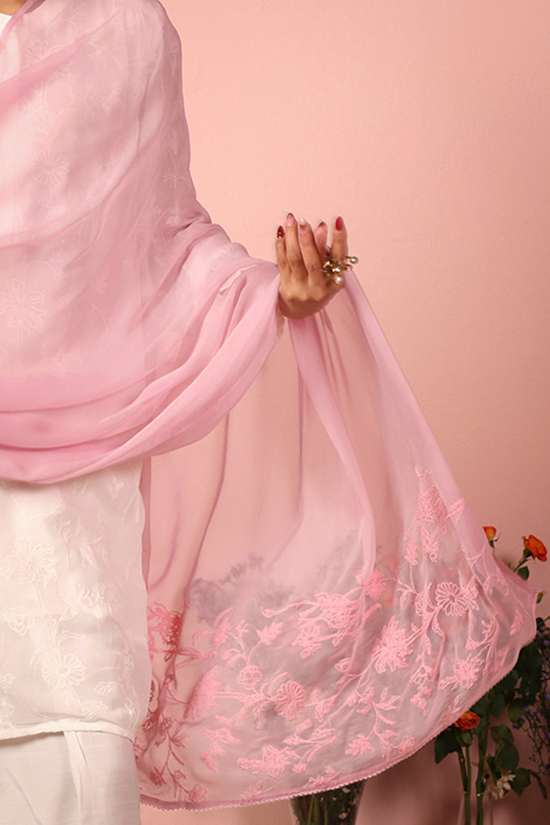 Efflorescence Resham Dupatta