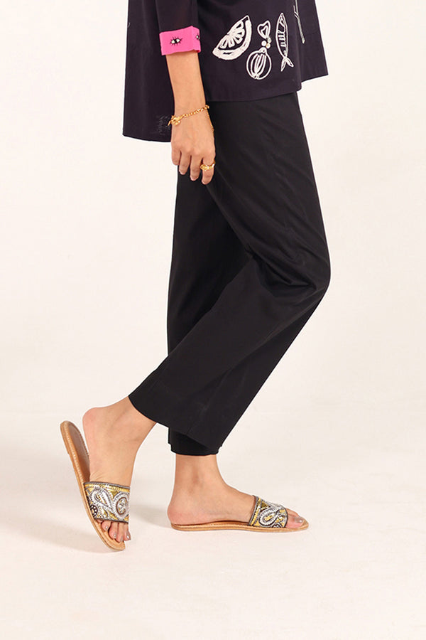Straight Fit Trousers