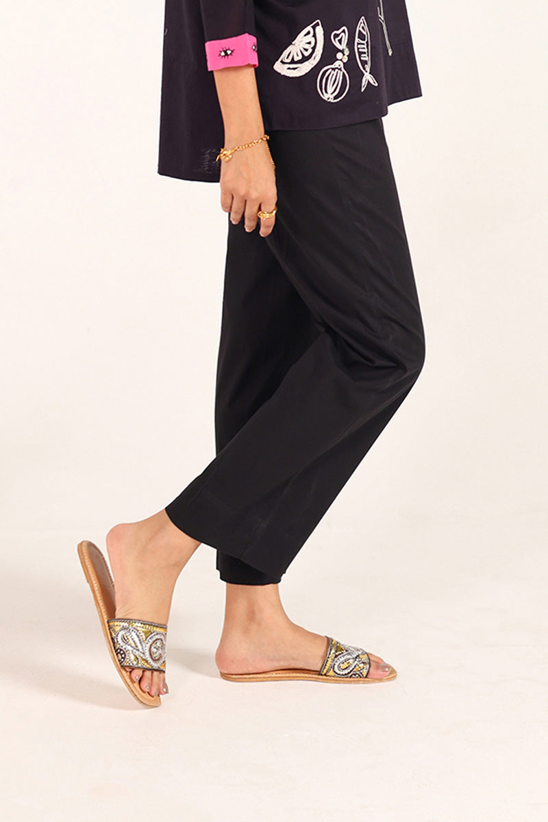 Straight Fit Trousers