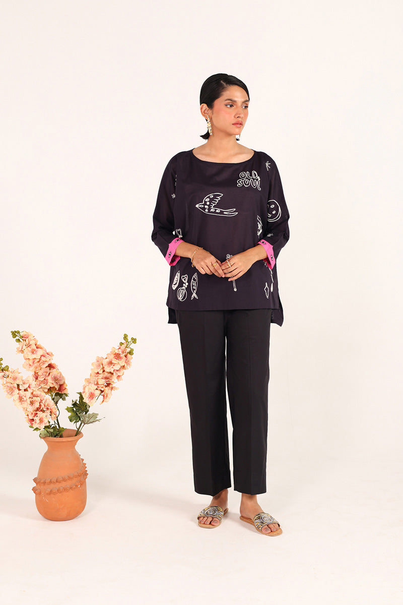 Straight Fit Trousers