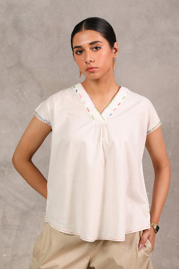 Color Waves Cascade Top