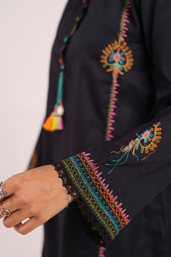 Embroidered Color Waves Set