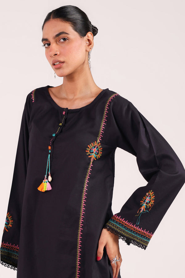 Embroidered Color Waves Set