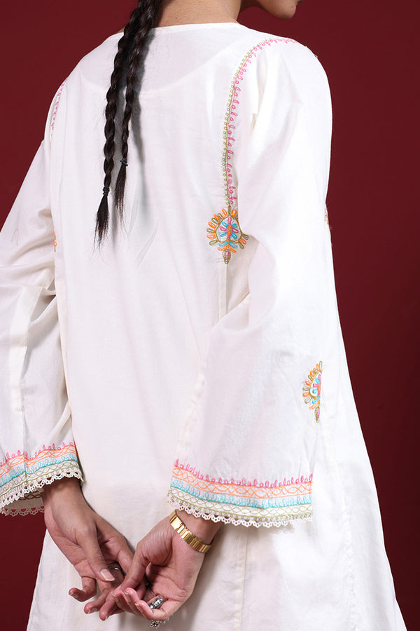 Embroidered Color Waves Set