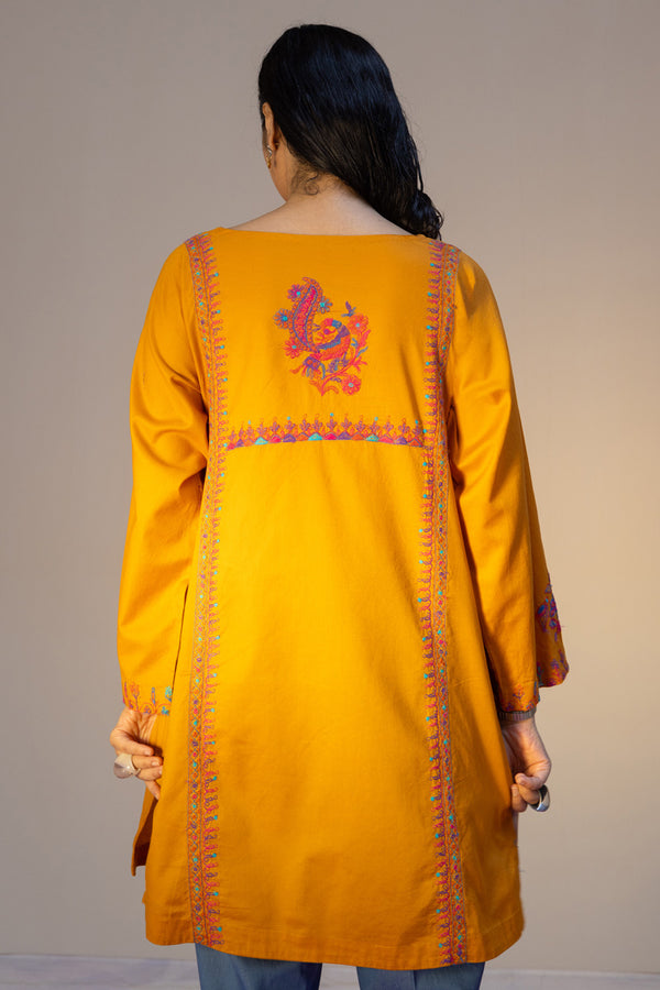 Color Waves Thread line Kurta