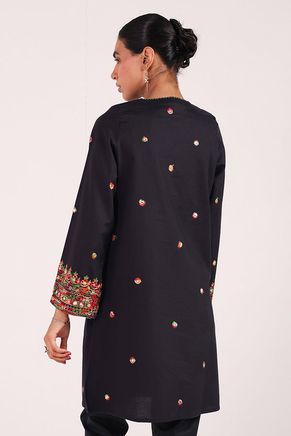 Color Waves Embroidered Shirt