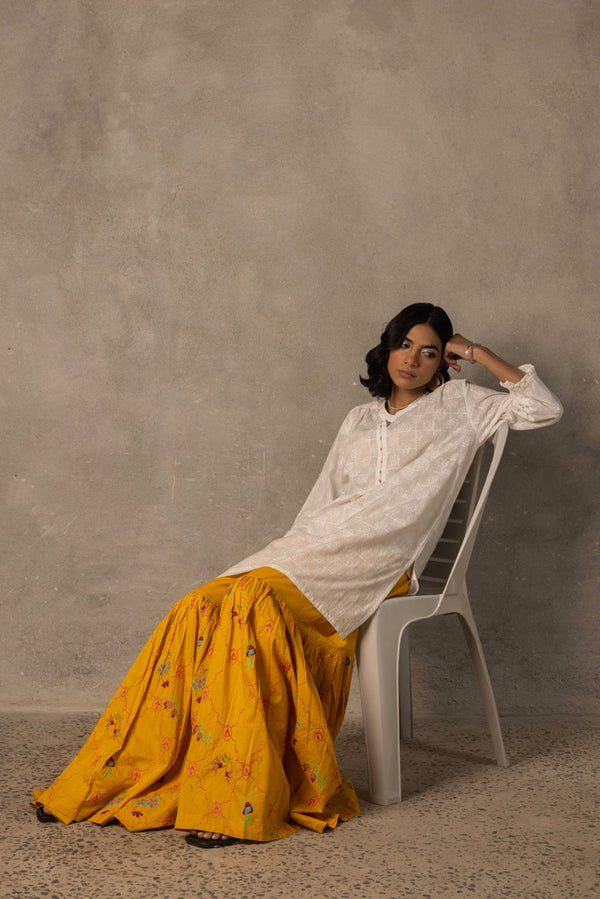 Mah-e-Raqs Serenade Gharara Set