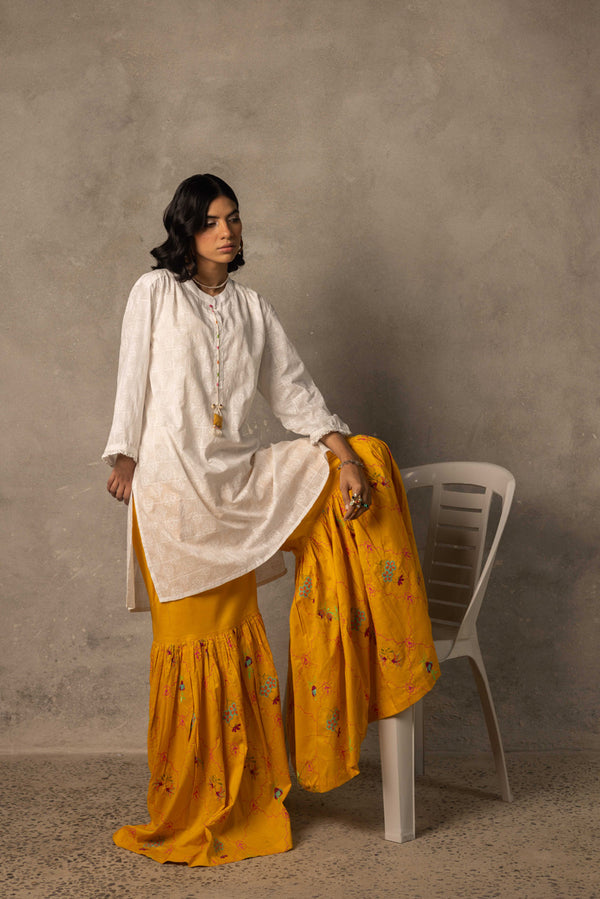 Mah-e-Raqs Serenade Gharara Set