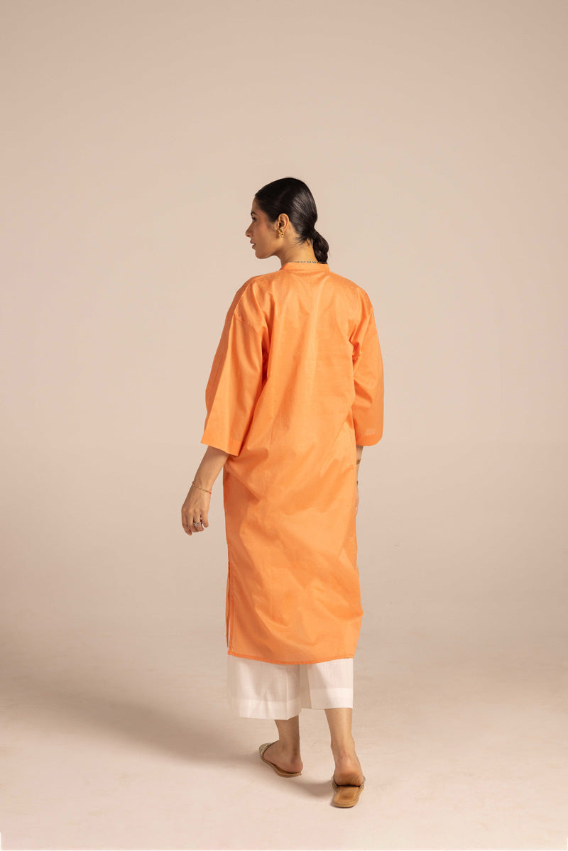 Seafoam Haven solid Kurta