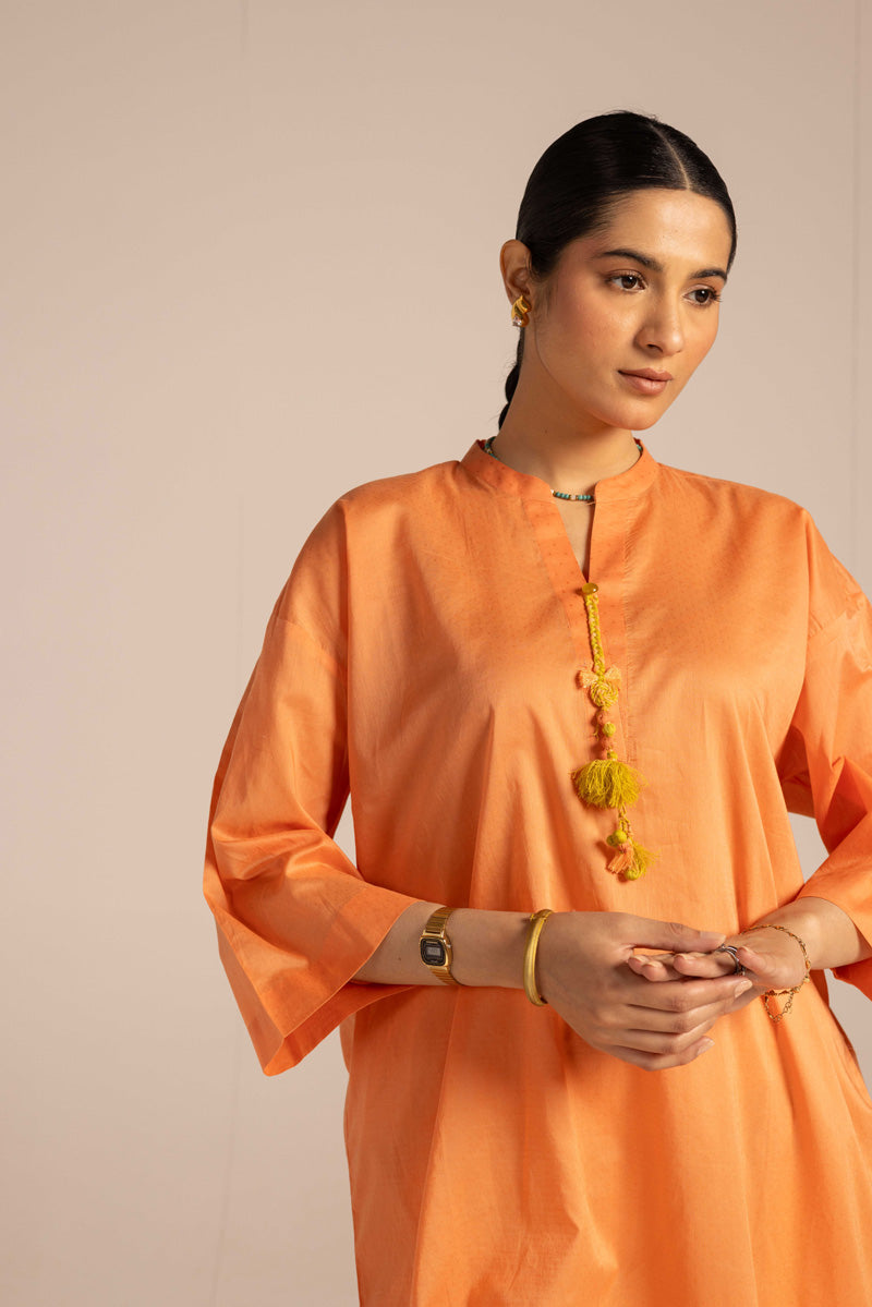Seafoam Haven solid Kurta
