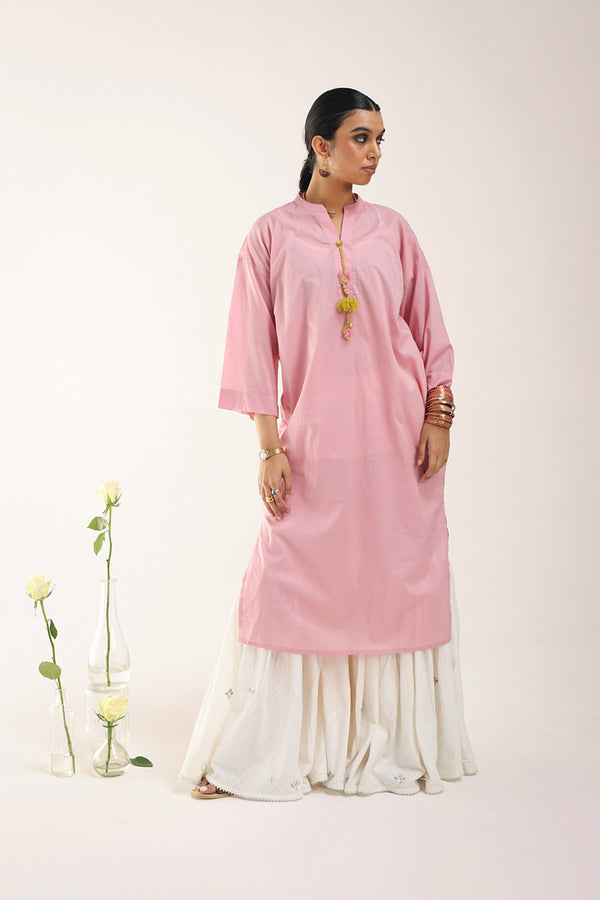 Seafoam Haven solid Kurta