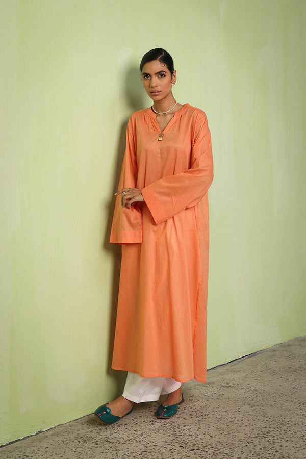 Solid Seafoam flow Kurta