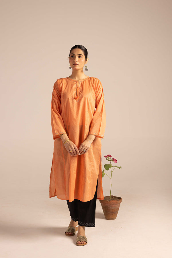 Sea foam Mukesh Gleam kurta