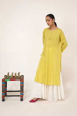 Sea foam Mukesh Gleam kurta