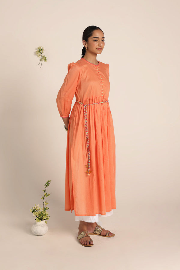 Sea Foam Flared Kurta