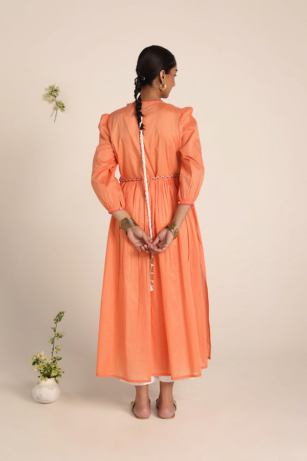 Sea Foam Flared Kurta