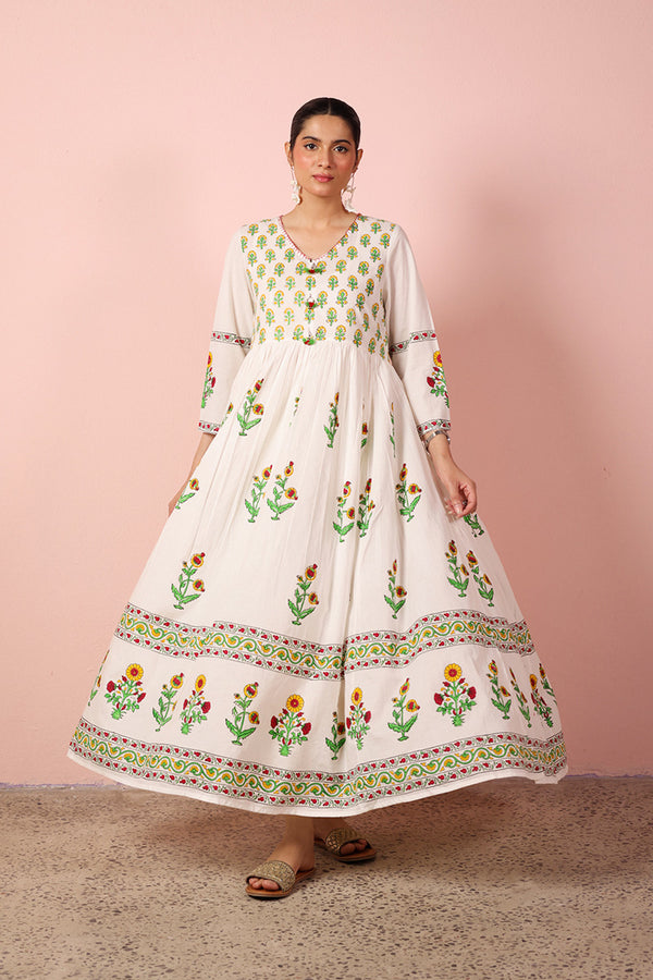 Chintz Whisper Block Tales Frock