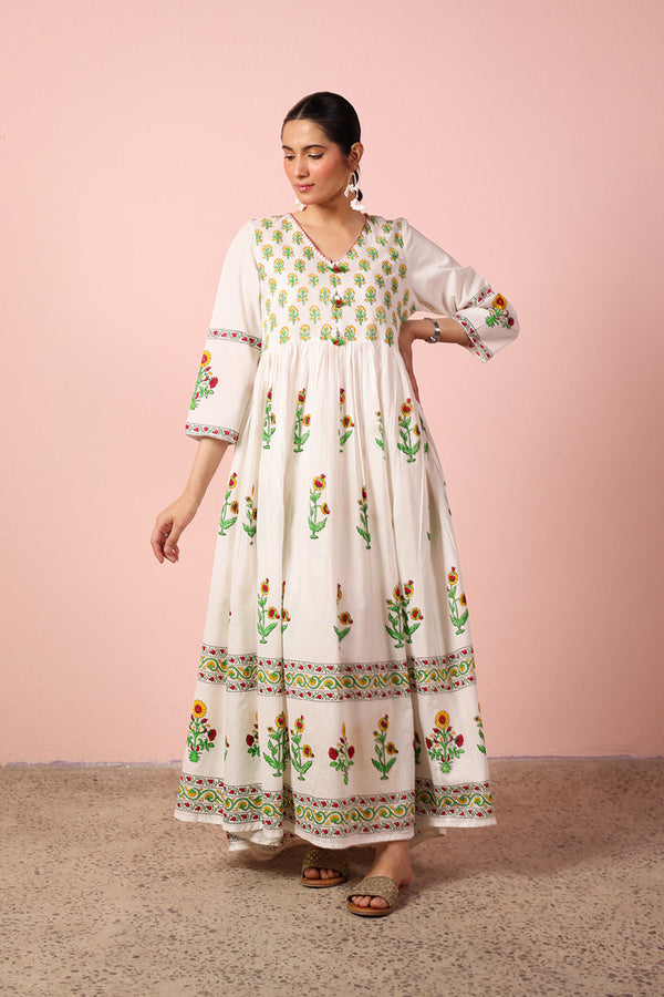 Chintz Whisper Block Tales Frock