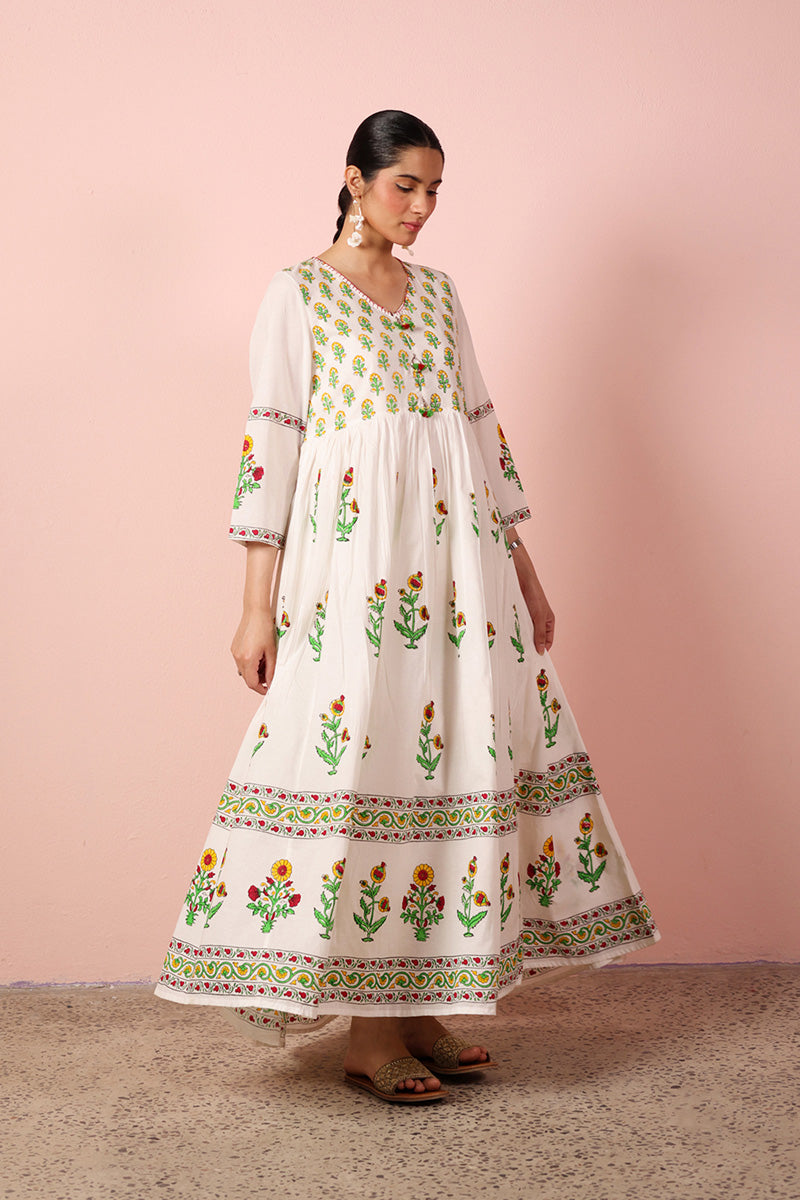 Chintz Whisper Block Tales Frock