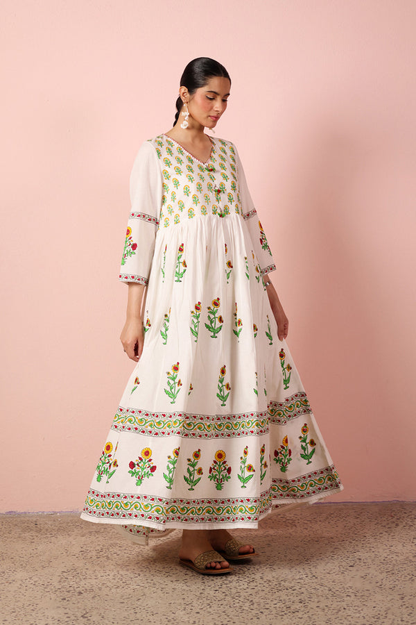 Chintz Whisper Block Tales Frock