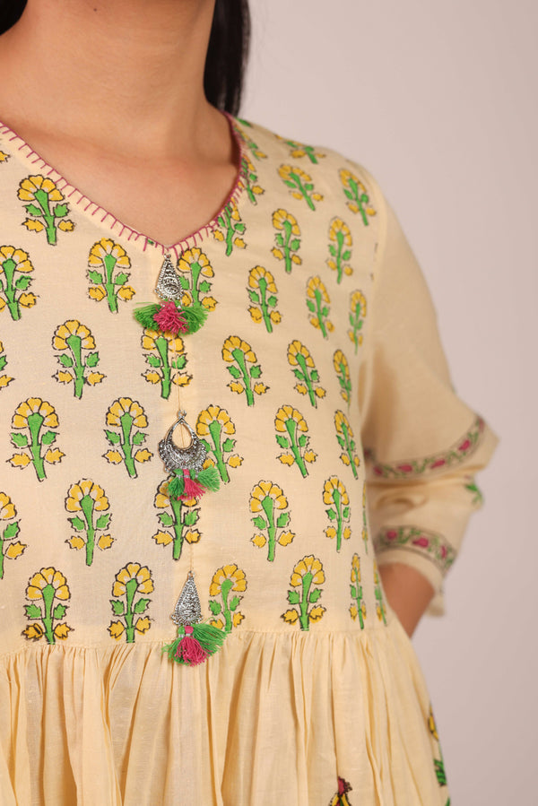 Chintz Whisper Block Tales Frock