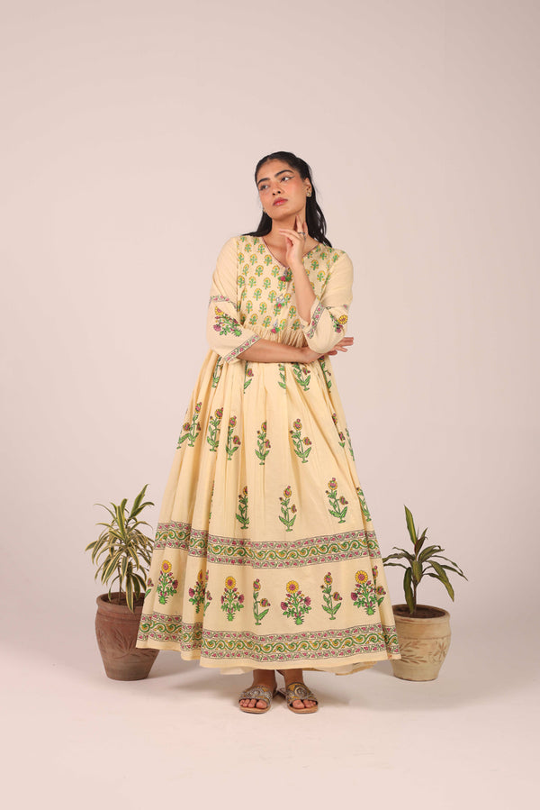 Chintz Whisper Block Tales Frock
