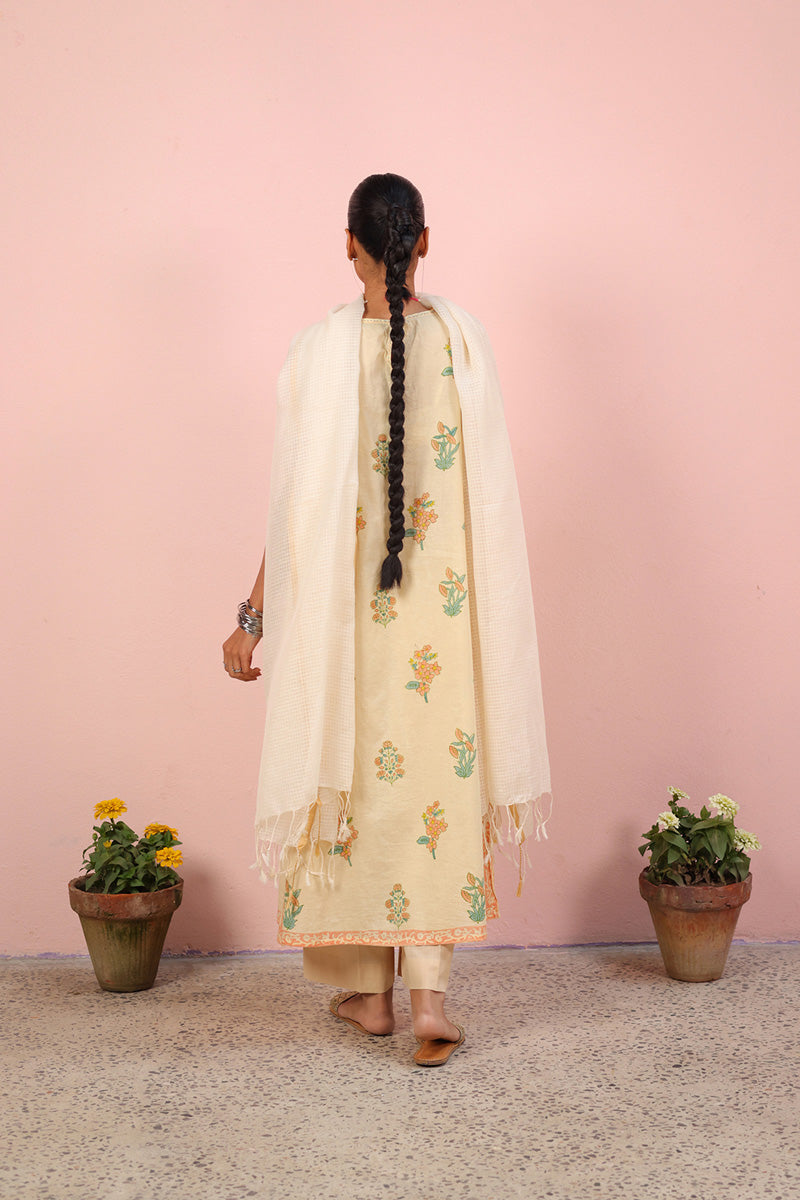 Chintz Whisper Block Essence Kurta
