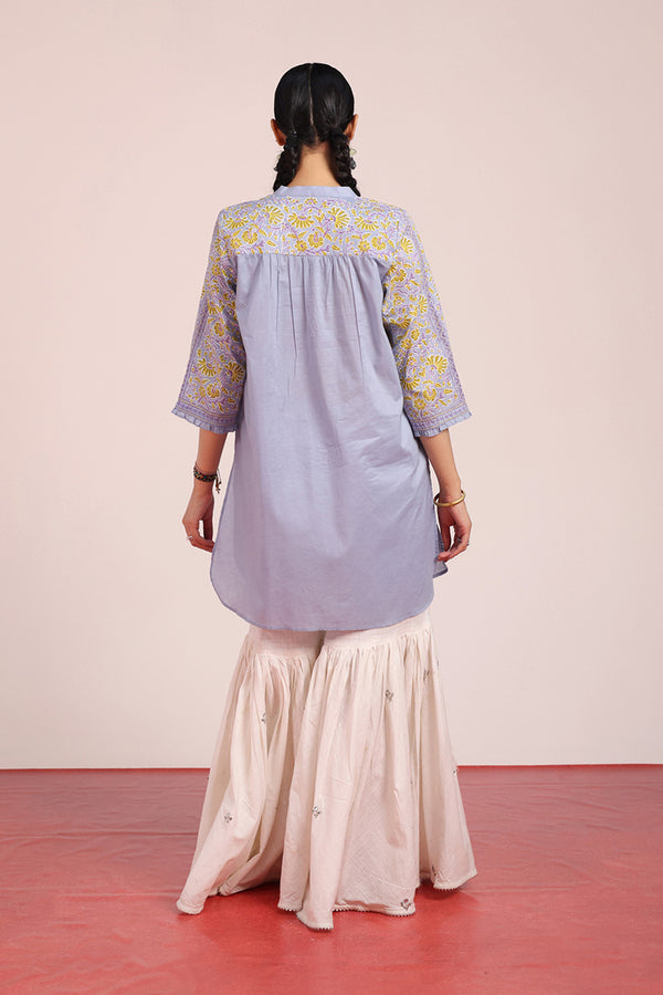 Artisanal Block Chintz Whisper Kurta