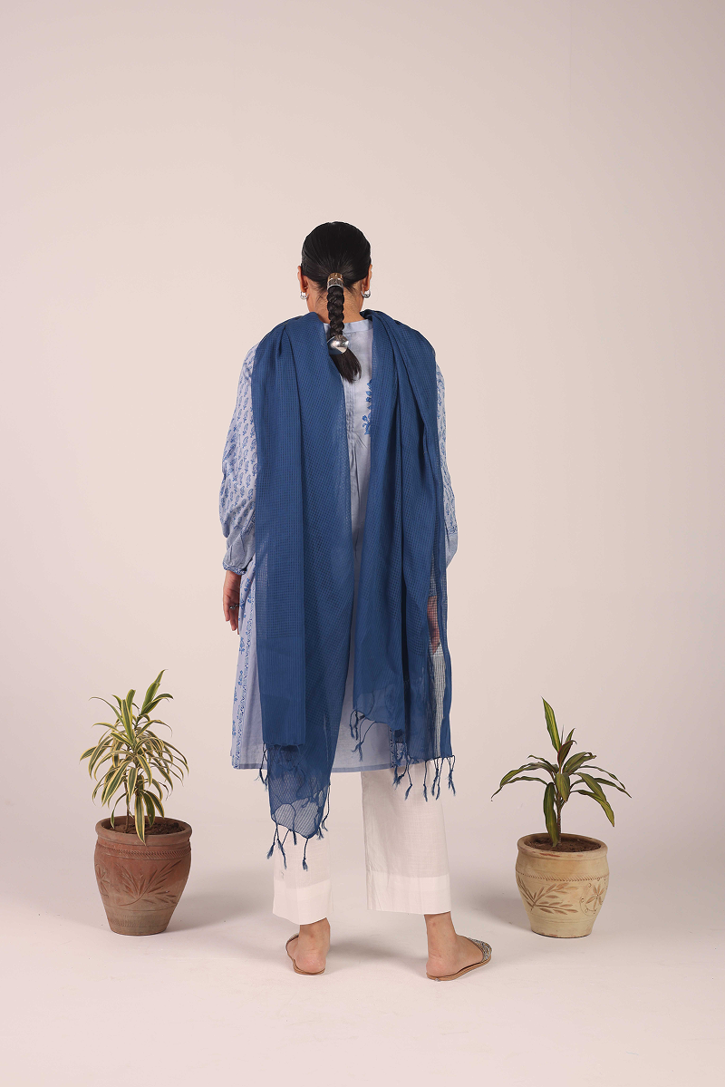 Pleated Chintz Whisper Kurta